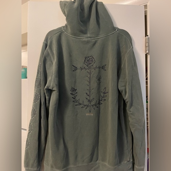 Darkseas green anchor sweat shirt - Picture 4 of 4